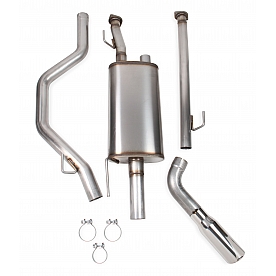 Hooker Headers Exhaust Blackheart Cat Back System - 70504406-RHKR