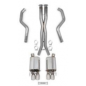 Hooker Headers Exhaust Blackheart Cat Back System - 70501365-RHKR