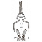 Hooker Headers Exhaust Blackheart Cat Back System - 70501369-RHKR