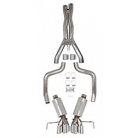 Hooker Headers Exhaust Blackheart Cat Back System - 70501369-RHKR