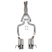 Hooker Headers Exhaust Blackheart Cat Back System - 70501371-RHKR