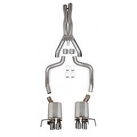 Hooker Headers Exhaust Blackheart Cat Back System - 70501371-RHKR