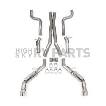 Hooker Headers Exhaust Blackheart Race Cat Back System - 70501396-RHKR