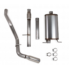 Hooker Headers Exhaust Blackheart Cat Back System - 705014132RHKR