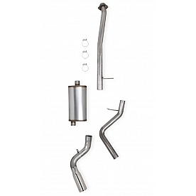 Hooker Headers Exhaust Blackheart Cat Back System - 705014159RHKR