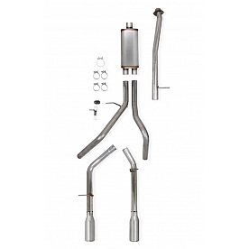 Hooker Headers Exhaust Blackheart Cat Back System - 705014160RHKR