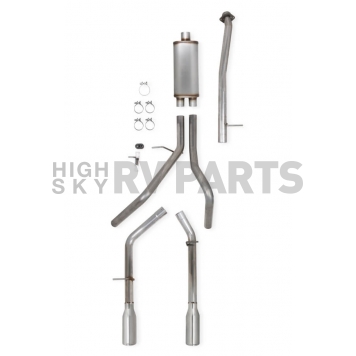 Hooker Headers Exhaust Blackheart Cat Back System - 705014160RHKR