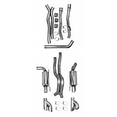 Hooker Exhaust Blackheart Header Back System - 70501439-RHKR