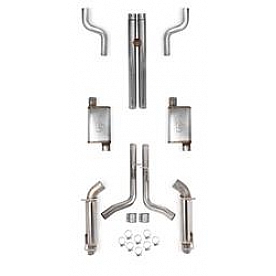 Hooker Exhaust Blackheart Race Header Back System - 70502321-RHKR
