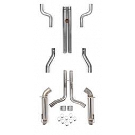 Hooker Exhaust Blackheart Race Header Back System - 70502322-RHKR