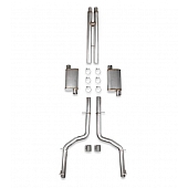 Hooker Headers Exhaust Blackheart Cat Back System - 70502335-RHKR