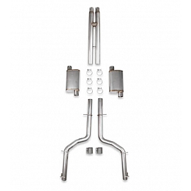 Hooker Headers Exhaust Blackheart Cat Back System - 70502335-RHKR