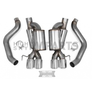 Hooker Headers Exhaust Blackheart Axle Back System - 70401312-RHKR