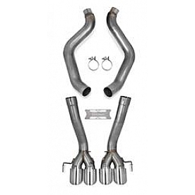 Hooker Headers Exhaust Blackheart Axle Back System - 70401314-RHKR