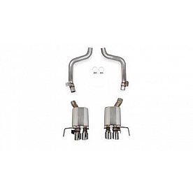 Hooker Headers Exhaust Blackheart Axle Back System - 70401321-RHKR