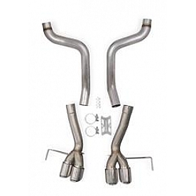 Hooker Headers Exhaust Blackheart Race Axle Back System - 70401327-RHKR