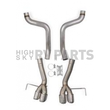 Hooker Headers Exhaust Blackheart Race Axle Back System - 70401327-RHKR