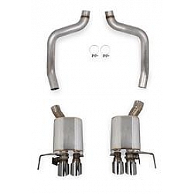 Hooker Headers Exhaust Blackheart Race Axle Back System - 70401328-RHKR