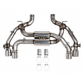 Hooker Headers Exhaust Blackheart Axle Back System - 70401337-RHKR