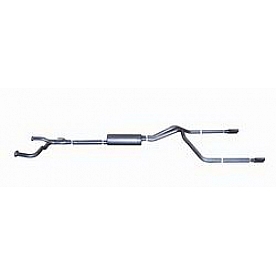 Gibson Exhaust Split Rear Cat Back System - 8200