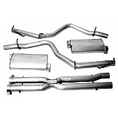 Dynomax Exhaust Super Turbo Cat Back System - 39518
