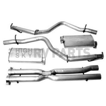 Dynomax Exhaust Super Turbo Cat Back System - 39518