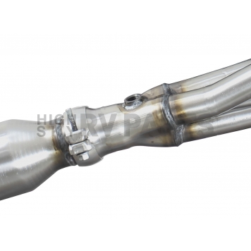 AFE Twisted Steel Exhaust Header - 48-46214-YC-2