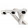 AFE Twisted Steel Exhaust Header - 48-46214-YC