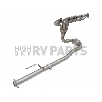 AFE Twisted Steel Exhaust Header - 48-48020-YC