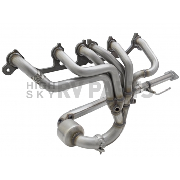 AFE Twisted Steel Exhaust Header - 48-48020-YC-3