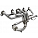AFE Twisted Steel Exhaust Header - 48-48020-YC