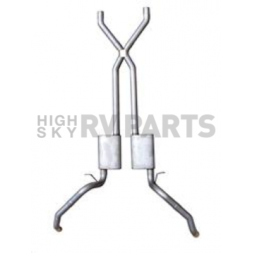 Pypes Exhaust Crossmember-Back System - SGF60S