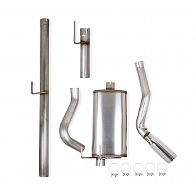 Hooker Headers Exhaust Blackheart Cat Back System - 70502446-RHKR