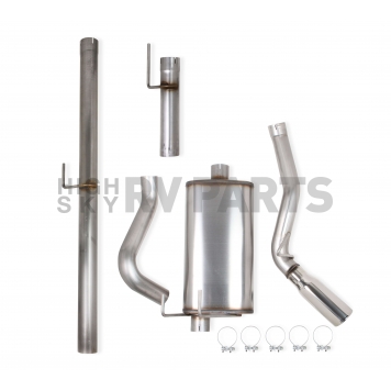 Hooker Headers Exhaust Blackheart Cat Back System - 70502446-RHKR