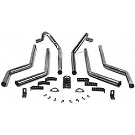 Flow Tech Exhaust Super Street Header Back System - 51525FLT