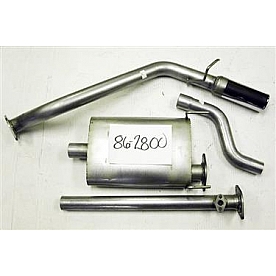 Pacesetter Performance Exhaust TFX Series Cat Back System - 86-2800