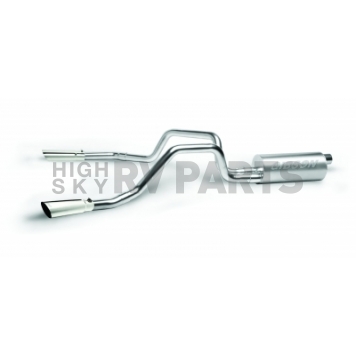 Gibson Exhaust Split Rear Cat Back System - 66549-1