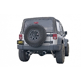 Gibson Exhaust Metal Mulisha Axle Back System - 600023
