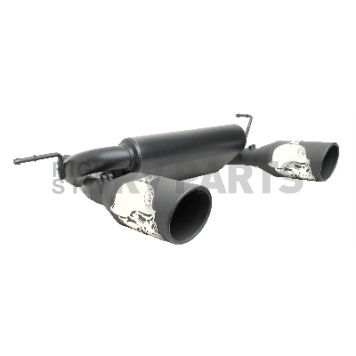 Gibson Exhaust Metal Mulisha Axle Back System - 600023-1
