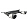 Gibson Exhaust Metal Mulisha Axle Back System - 600023