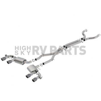 Borla Exhaust S-Type Cat Back System - 140726CFBA