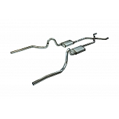 Pypes Exhaust Crossmember-Back System - SGA12S