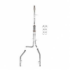 Hooker Headers Exhaust Blackheart Cat Back System - BH14226
