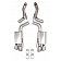 Hooker Headers Exhaust Blackheart Axle Back System - BH3359