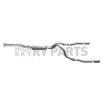 Gibson Exhaust Split Rear Cat Back System - 5651