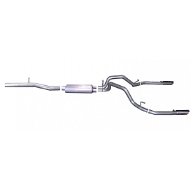 Gibson Exhaust Split Rear Cat Back System - 5657