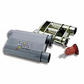 Flow Tech Warlock Bypass Exhaust Muffler - 50552FLT
