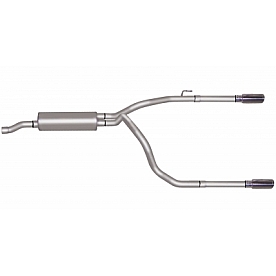 Gibson Exhaust Split Rear Cat Back System - 66565