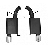 Flow Tech Exhaust Axle Back System - 52016FLT