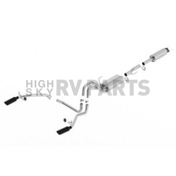 Borla Exhaust S-Type Cat Back System - 140416BC